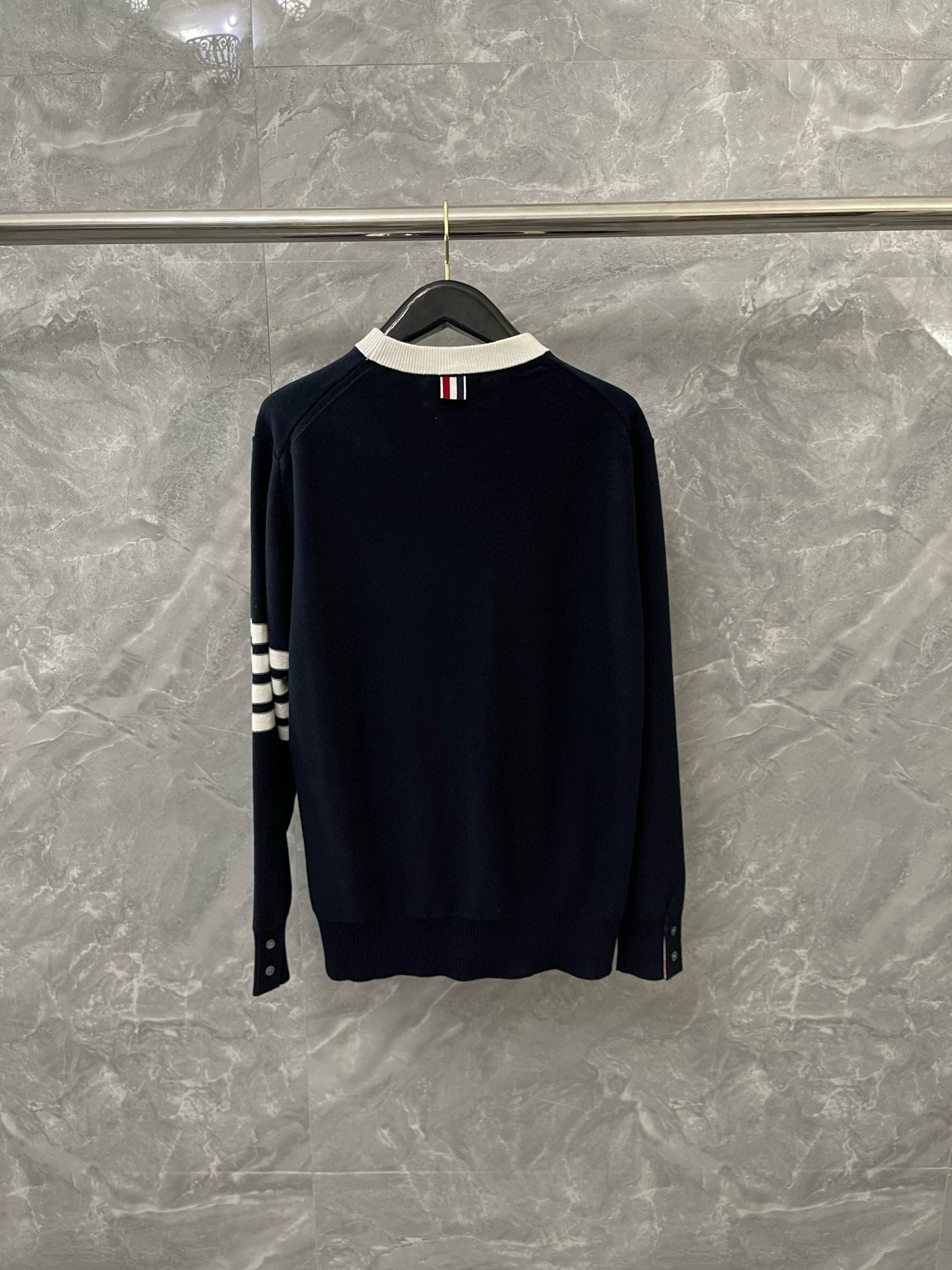 Thom Browne 톰브라운 개 패턴 라운드넥 니트 스웨터 12