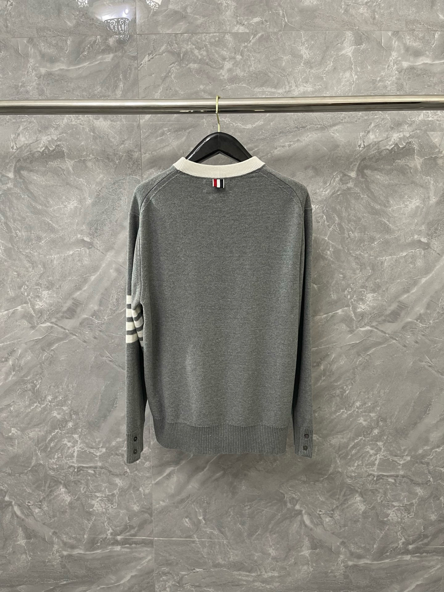 Thom Browne 톰브라운 개 패턴 라운드넥 니트 스웨터 12