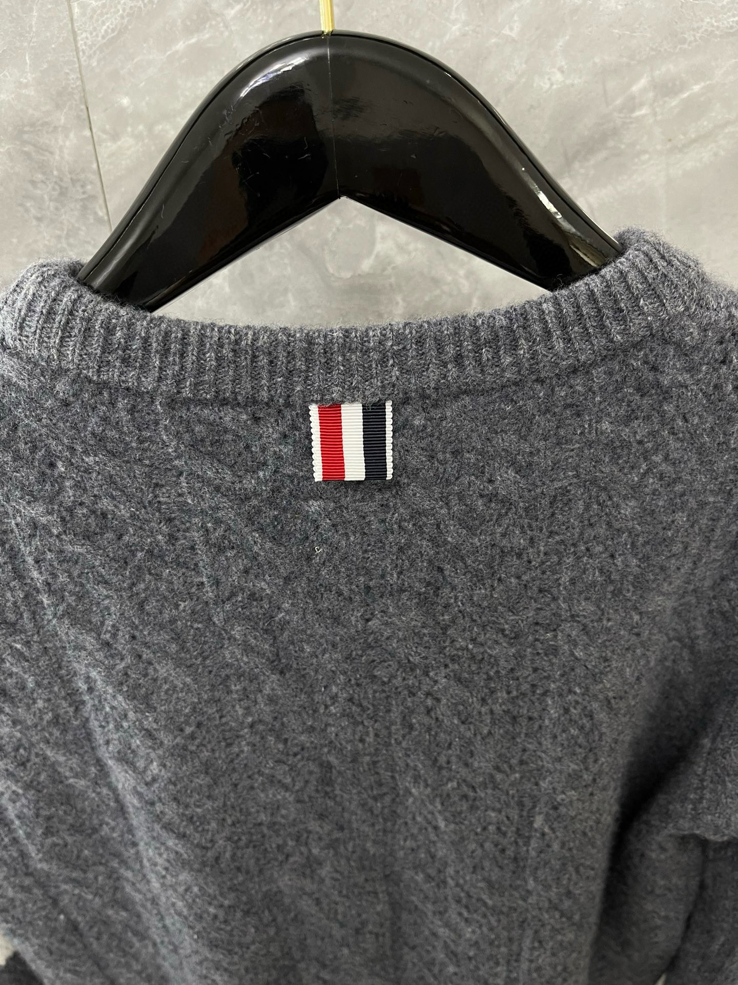 Thom Browne 톰브라운 케이블 니트 라운드넥 스웨터 8