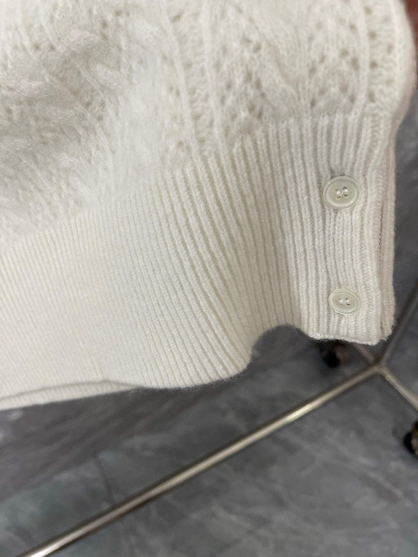 Thom Browne 톰브라운 케이블 니트 라운드넥 스웨터 6