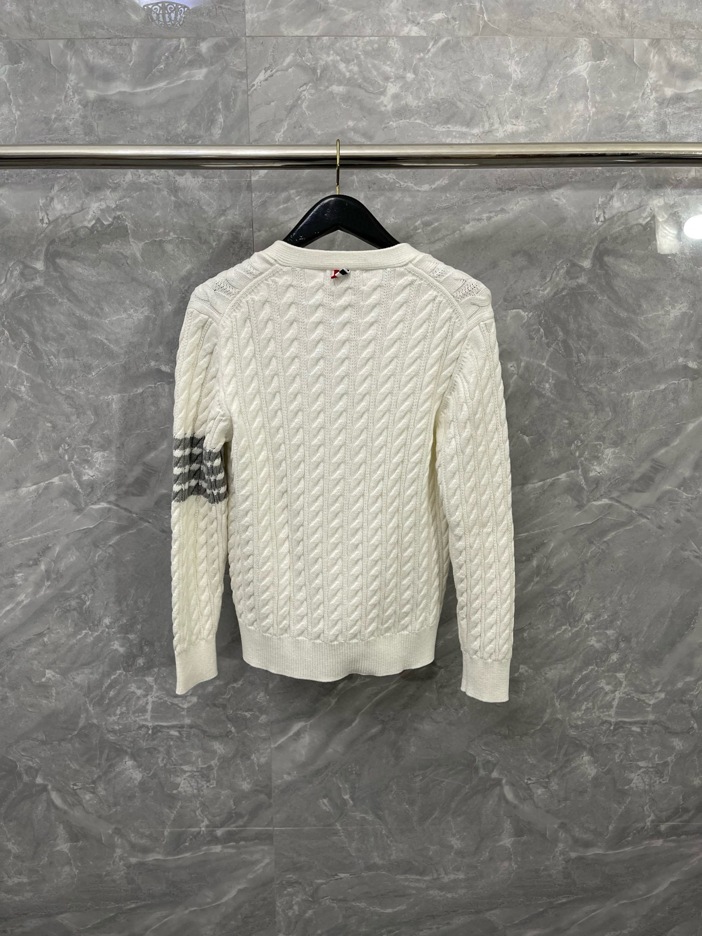 Thom Browne 톰브라운 아카데미 케이블 니트 가디건 9