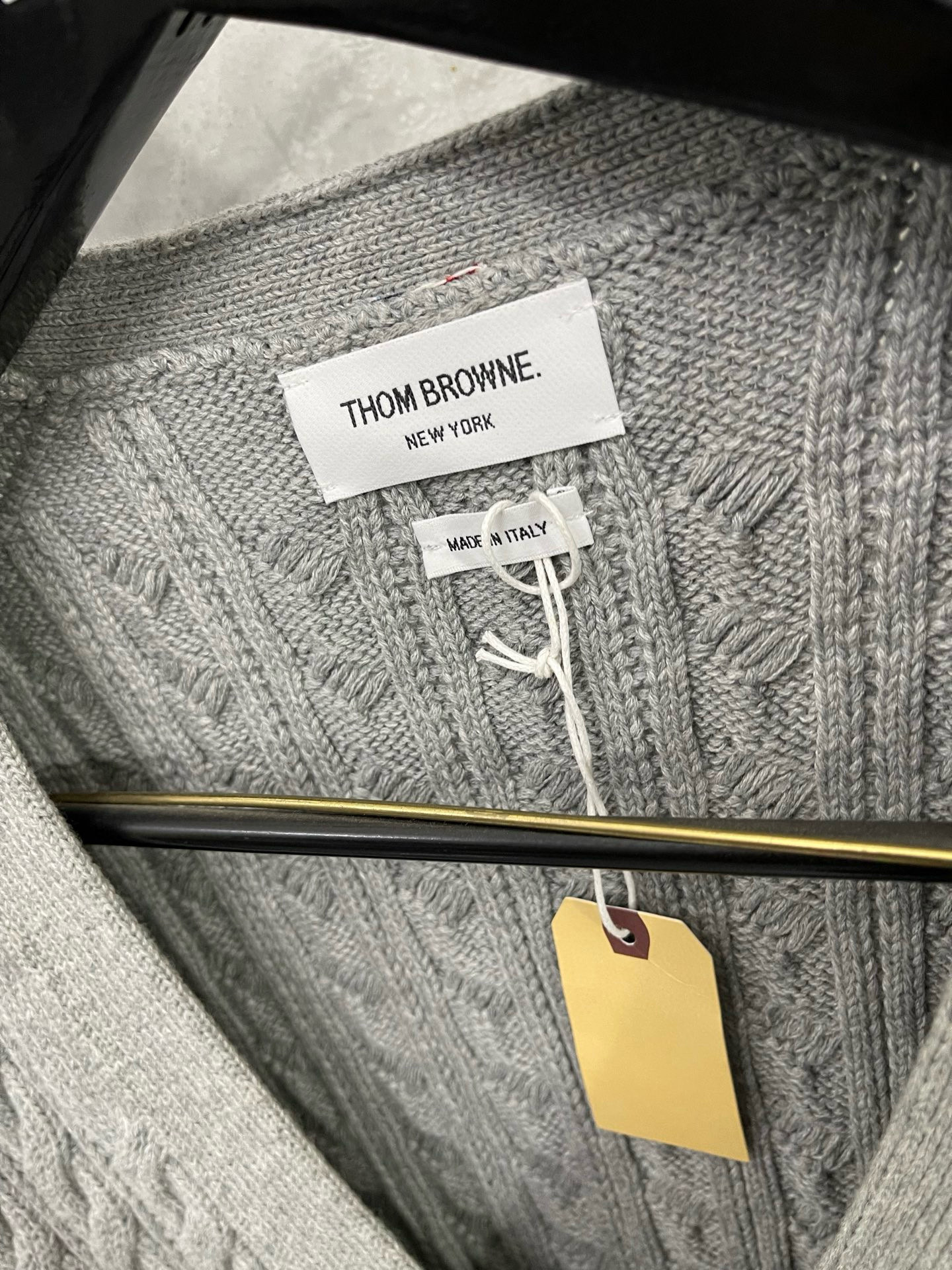 Thom Browne 톰브라운 아카데미 케이블 니트 가디건 5