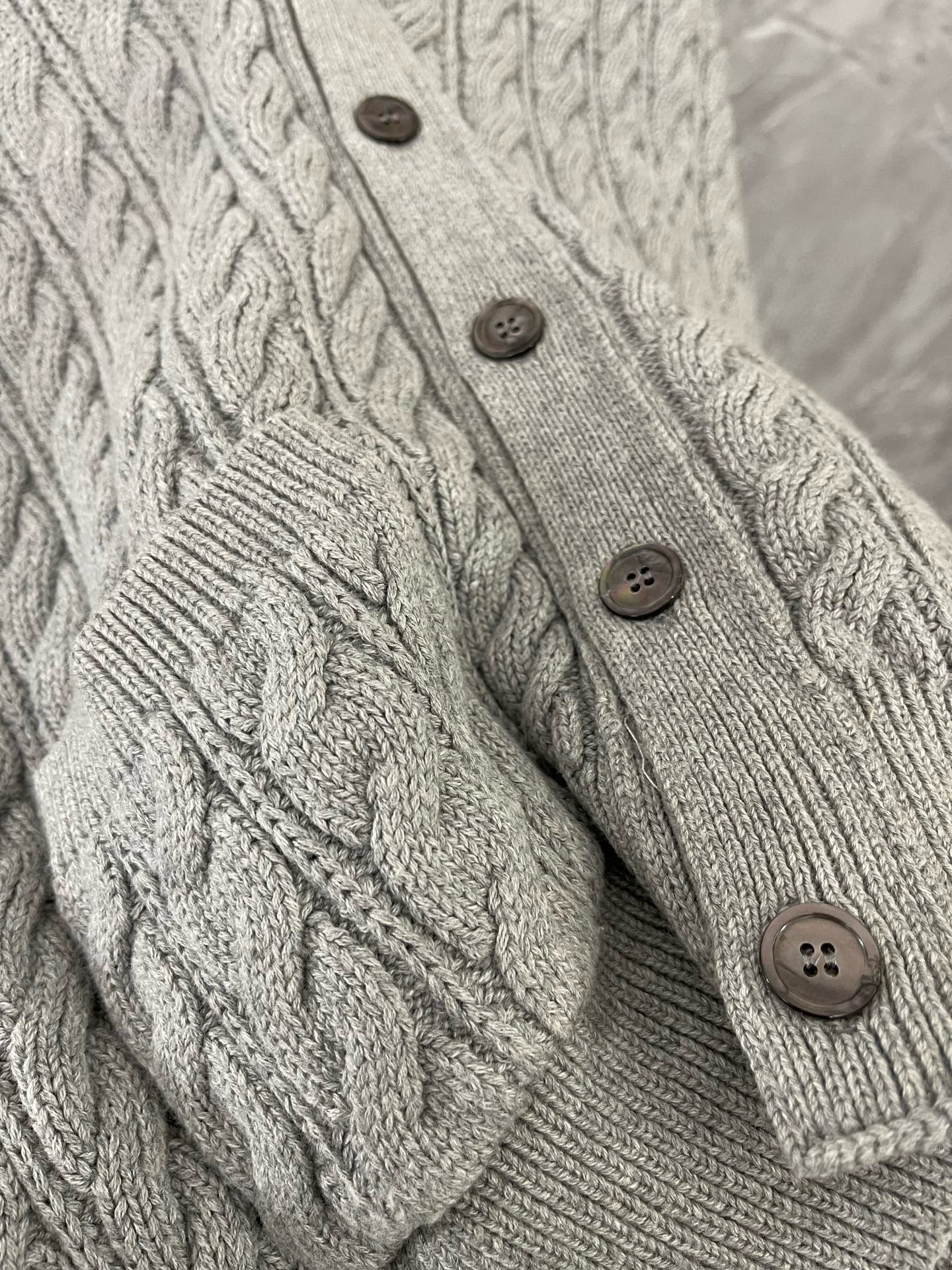 Thom Browne 톰브라운 아카데미 케이블 니트 가디건 7