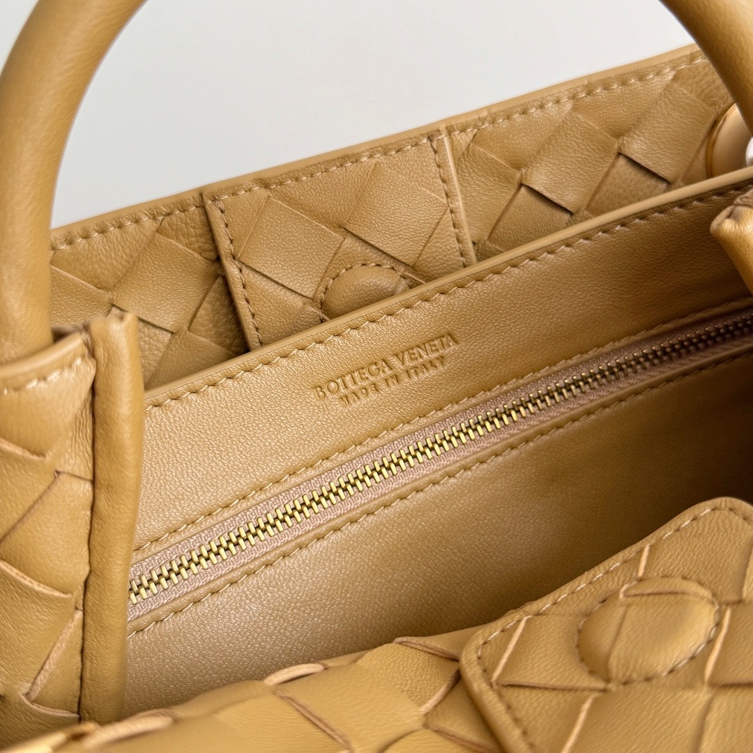 BOTTEGA VENETA 보테가베네타 Andiamo 안디아모 인트레치아토 토트백 반전琥珀棕 5