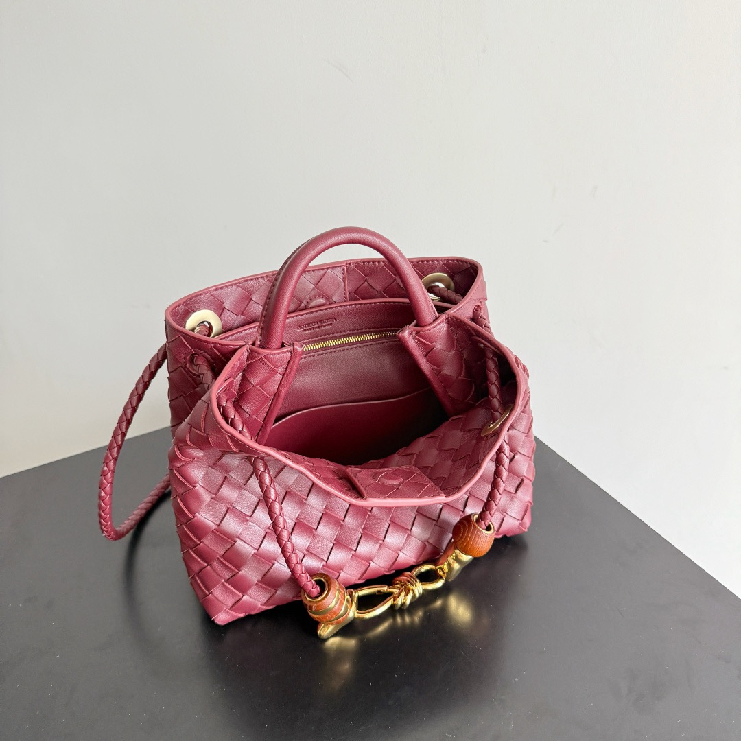 BOTTEGA VENETA 보테가베네타 Andiamo 인트레치아토 숄더 토트백 5