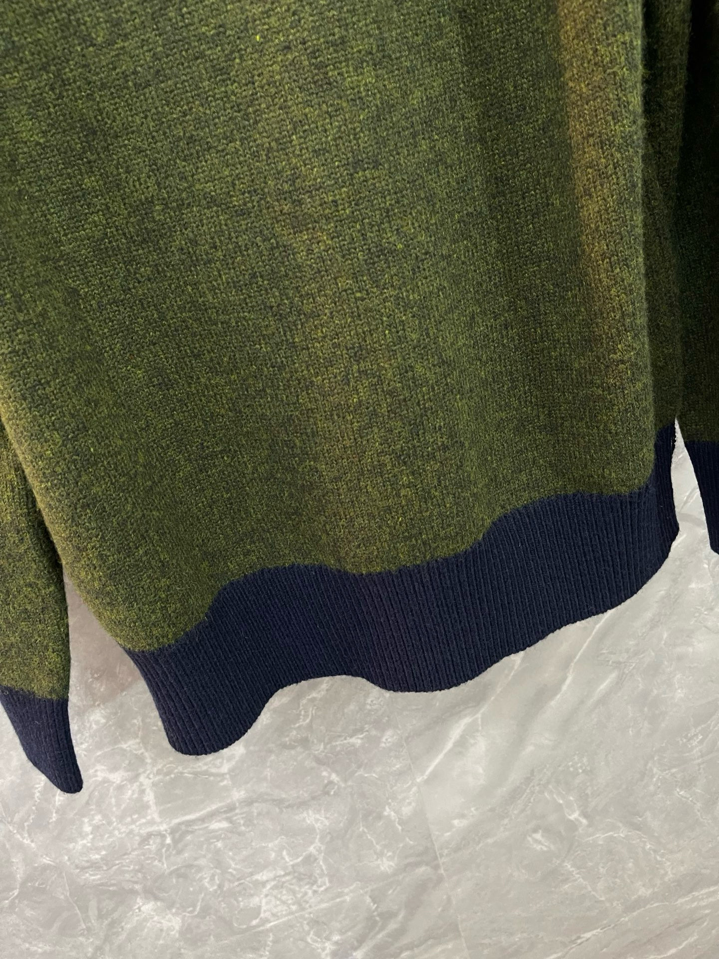 Thom Browne 톰브라운 사선 완장 스트라이프 울 니트 스웨터 10