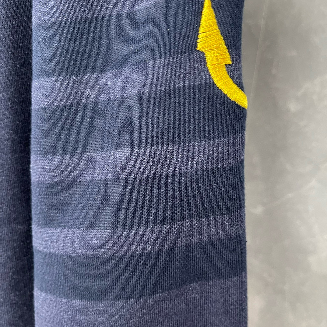 Thom Browne 톰브라운 사선 스트라이프 앵커 자수 집업 후드티 10