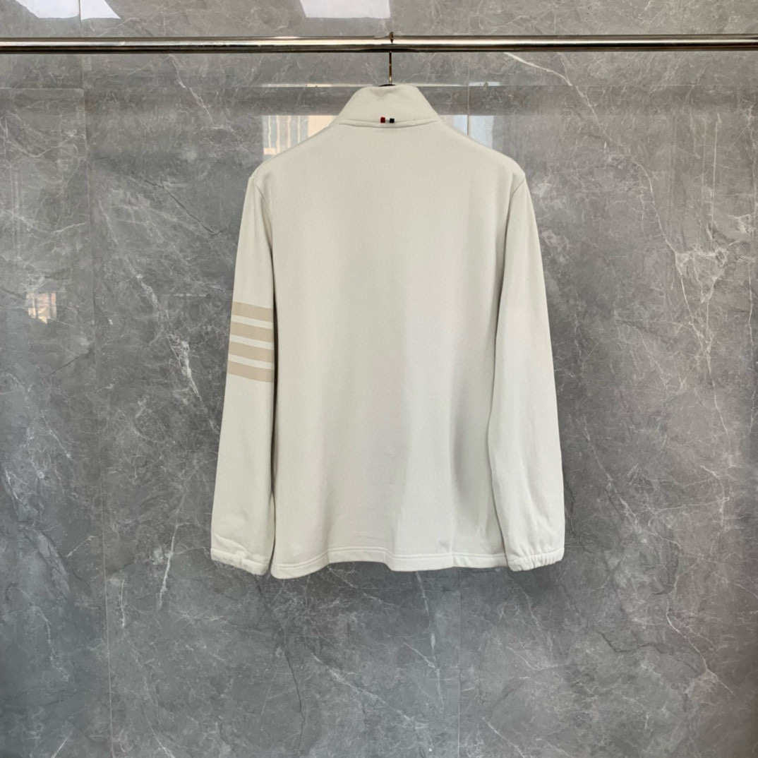 Thom Browne 톰브라운 스탠드 칼라 하프집 업 스웨트셔츠 13