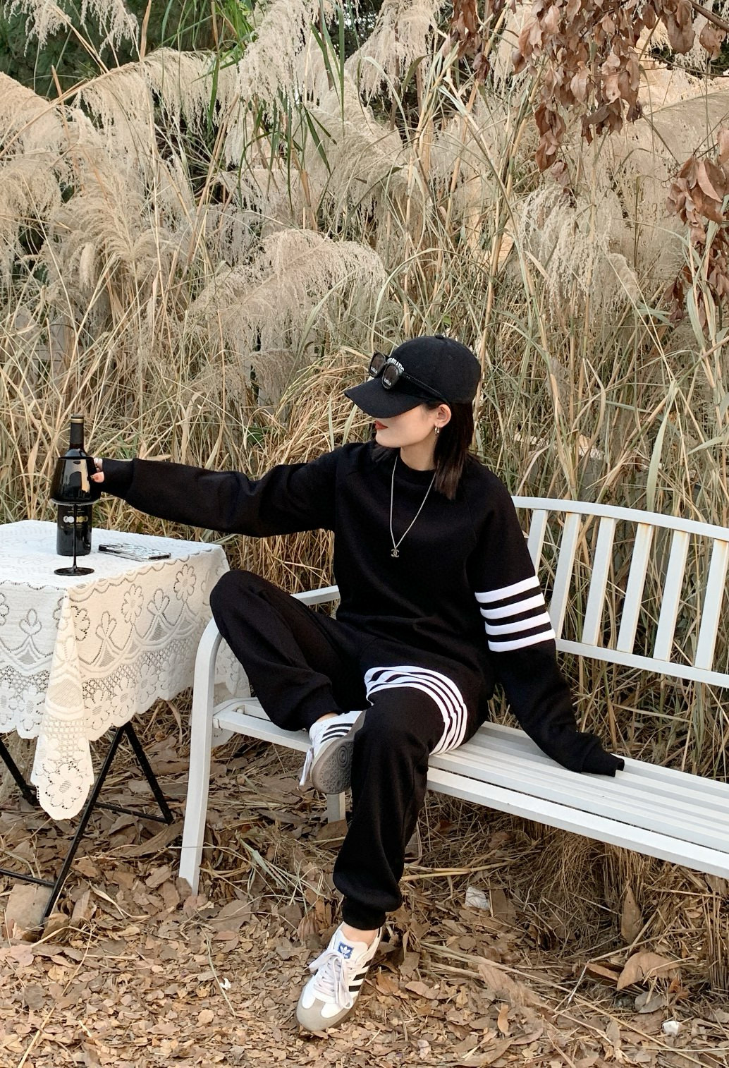 Thom Browne 톰브라운 사선 완장 로고 기모 맨투맨 스웨트셔츠 2