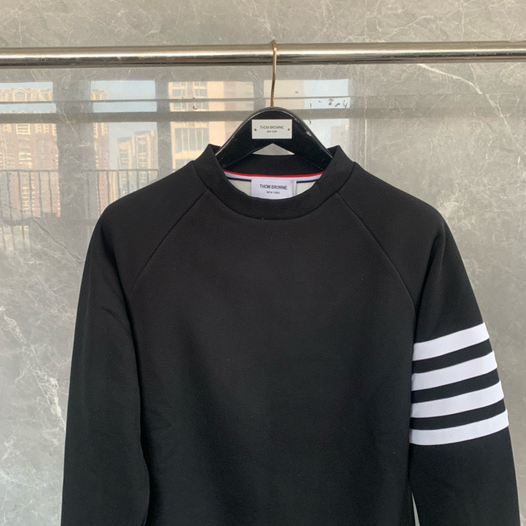 Thom Browne 톰브라운 사선 완장 로고 기모 맨투맨 스웨트셔츠 12