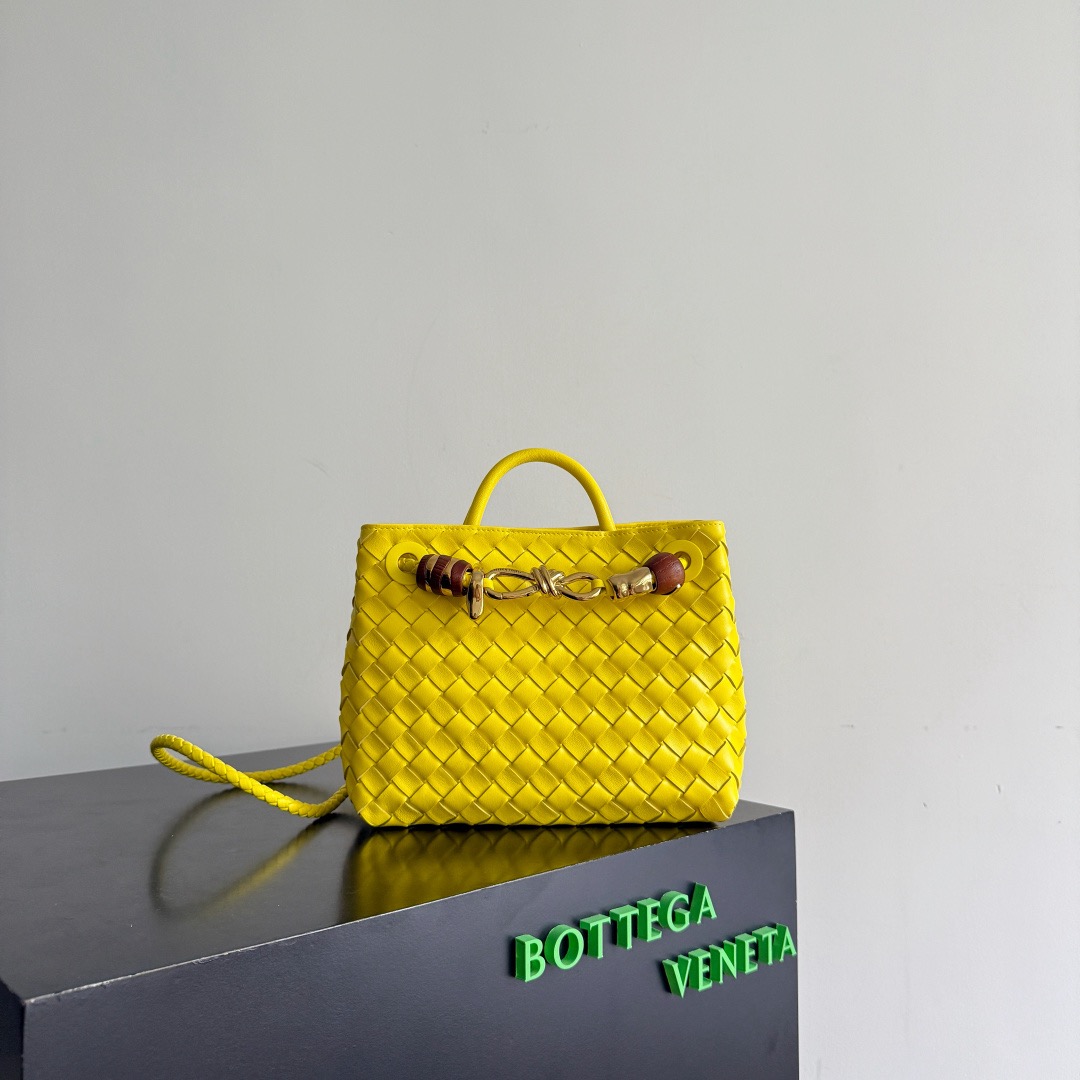 Bottega Veneta 보테가베네타 Andiamo 인트레치아토 미니 토트 크로스백 2