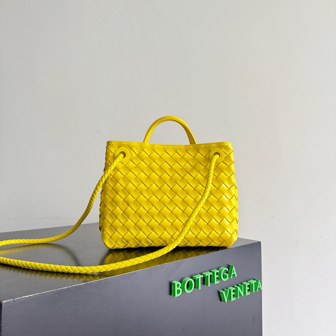 Bottega Veneta 보테가베네타 Andiamo 인트레치아토 미니 토트 크로스백 3