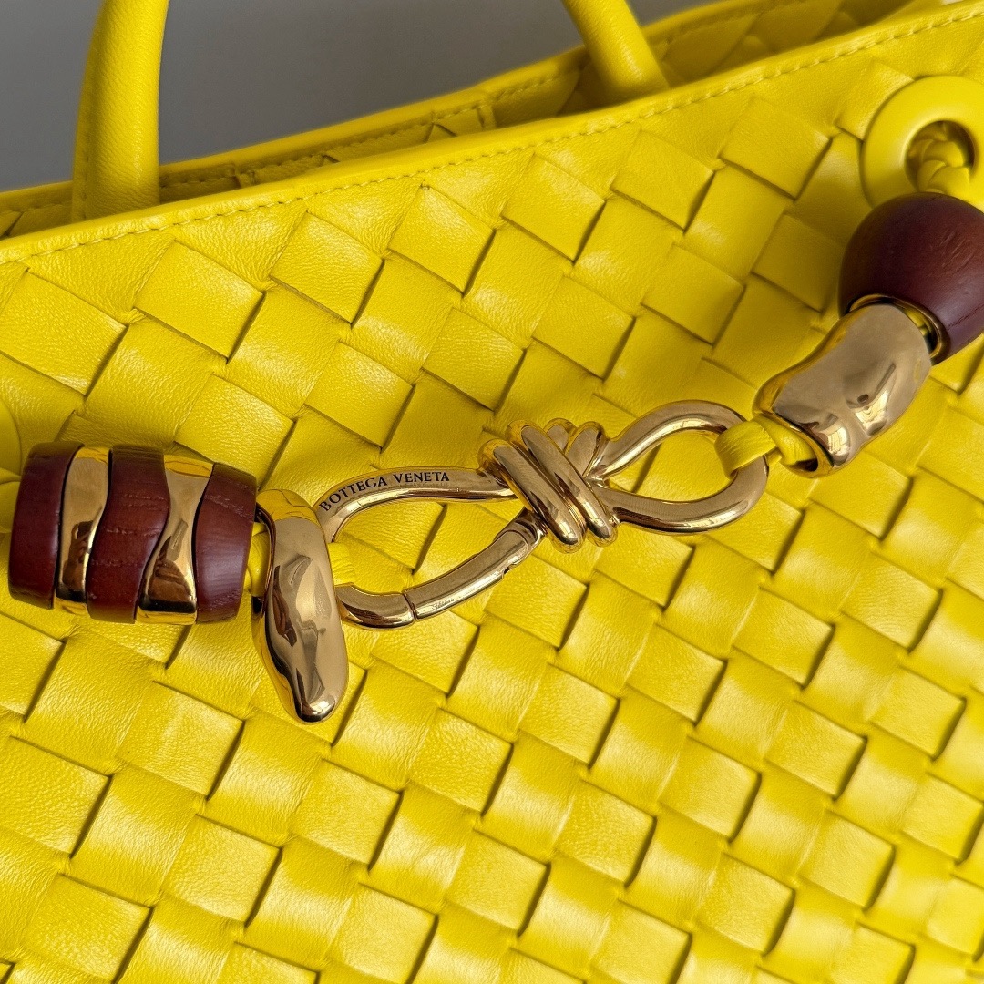 Bottega Veneta 보테가베네타 Andiamo 인트레치아토 미니 토트 크로스백 4