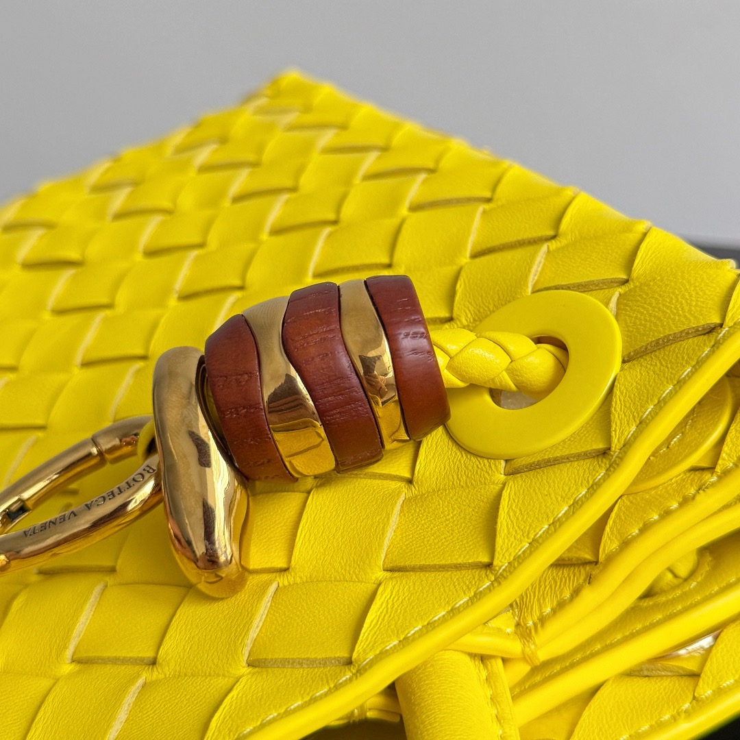 Bottega Veneta 보테가베네타 Andiamo 인트레치아토 미니 토트 크로스백 5