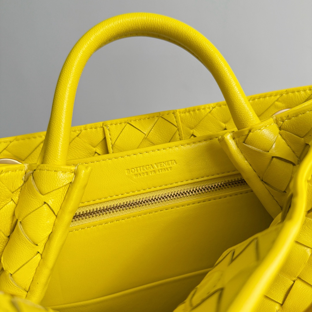 Bottega Veneta 보테가베네타 Andiamo 인트레치아토 미니 토트 크로스백 8