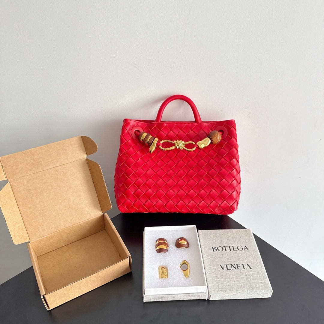 Bottega Veneta 보테가베네타 Andiamo 인트레치아토 미니 토트 크로스백 1