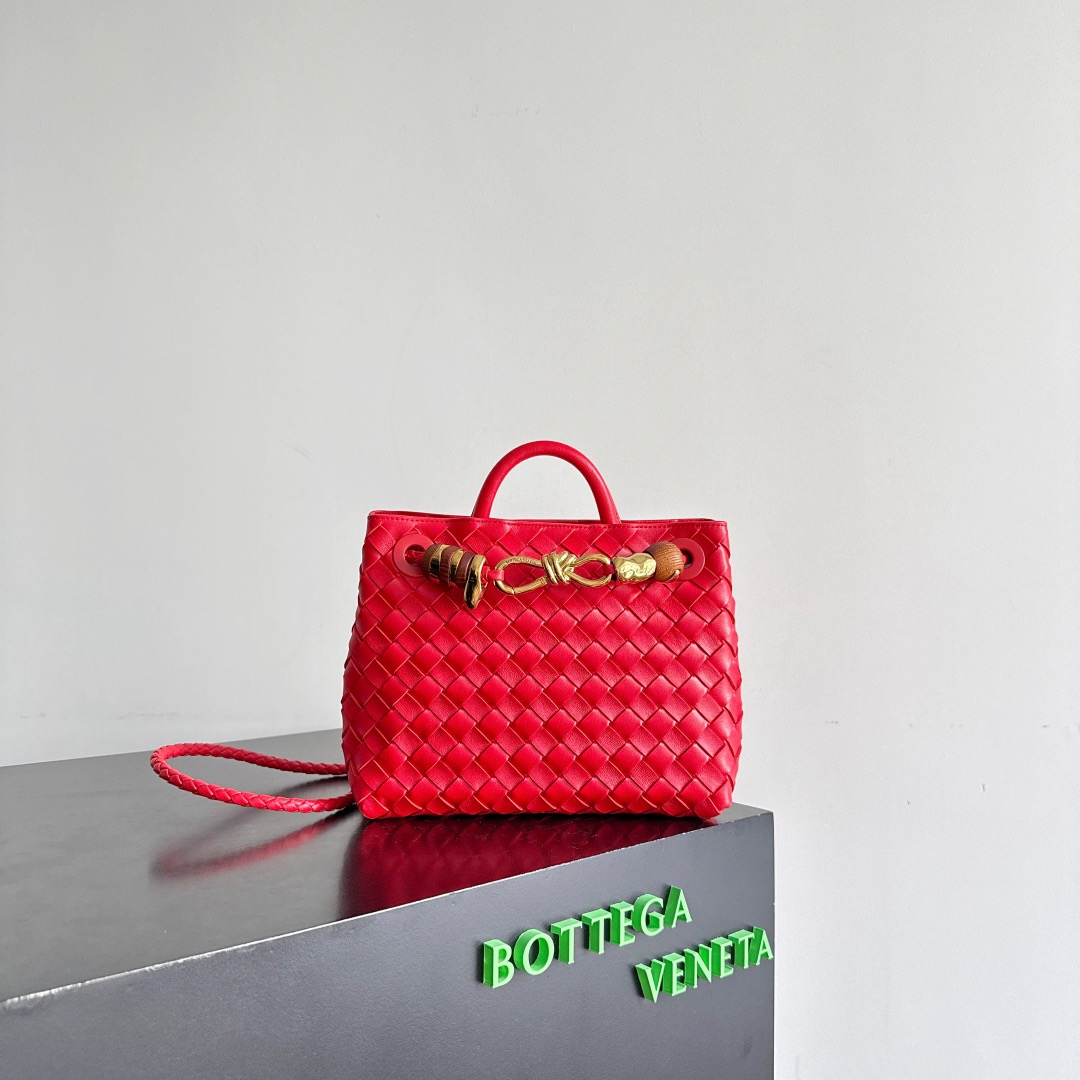 Bottega Veneta 보테가베네타 Andiamo 인트레치아토 미니 토트 크로스백 2