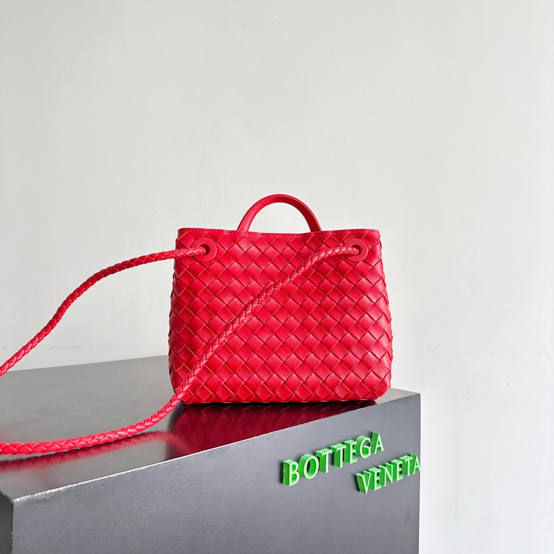 Bottega Veneta 보테가베네타 Andiamo 인트레치아토 미니 토트 크로스백 3