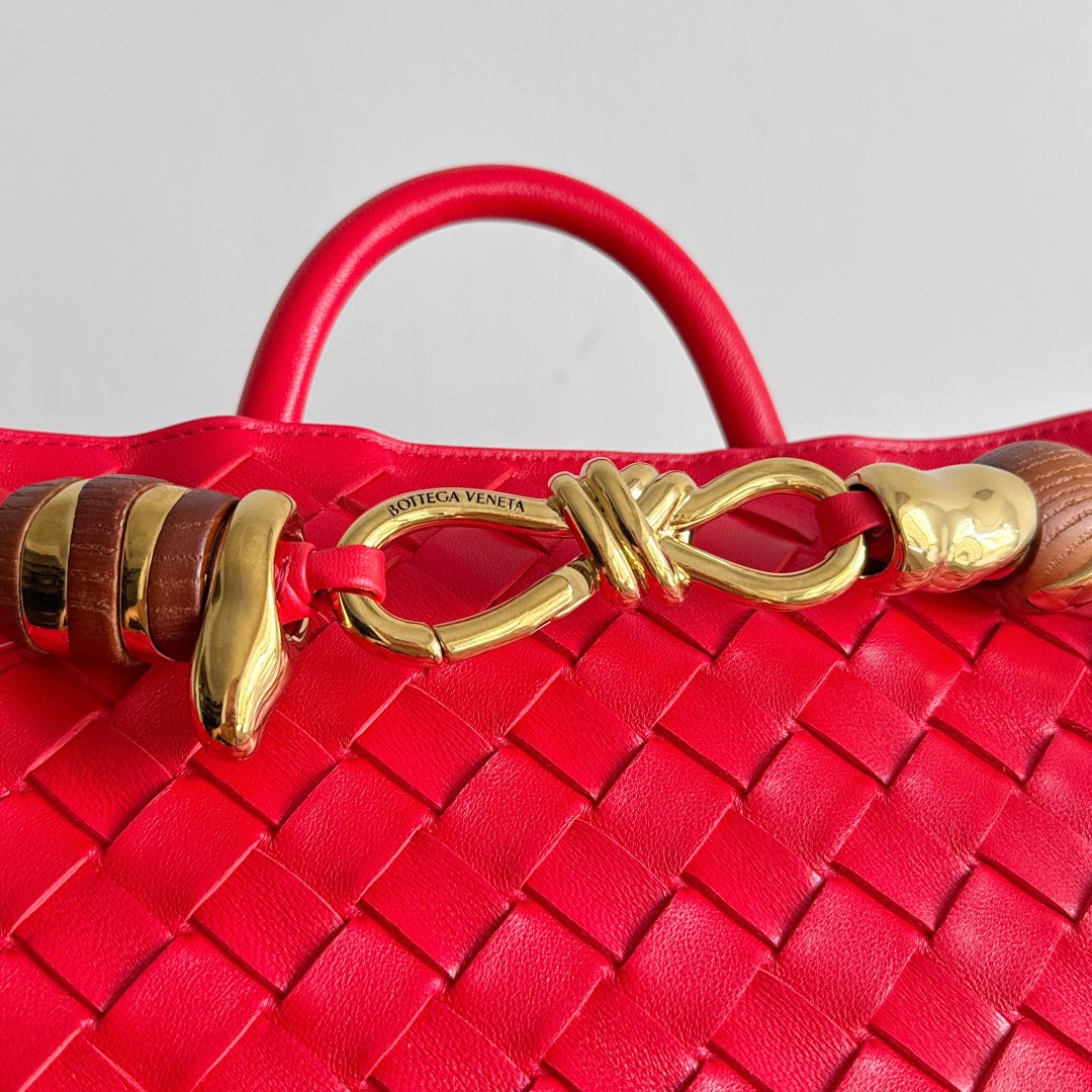 Bottega Veneta 보테가베네타 Andiamo 인트레치아토 미니 토트 크로스백 7