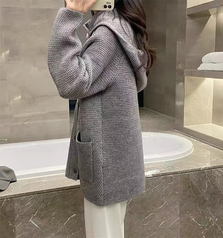 Thom Browne 톰브라운 스트라이프 니트 후드 집업 재킷 3