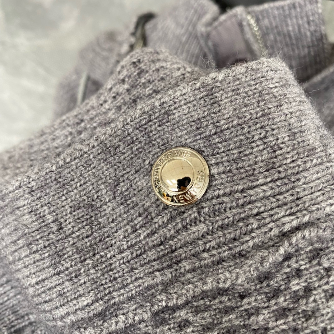 Thom Browne 톰브라운 스트라이프 니트 후드 집업 재킷 15