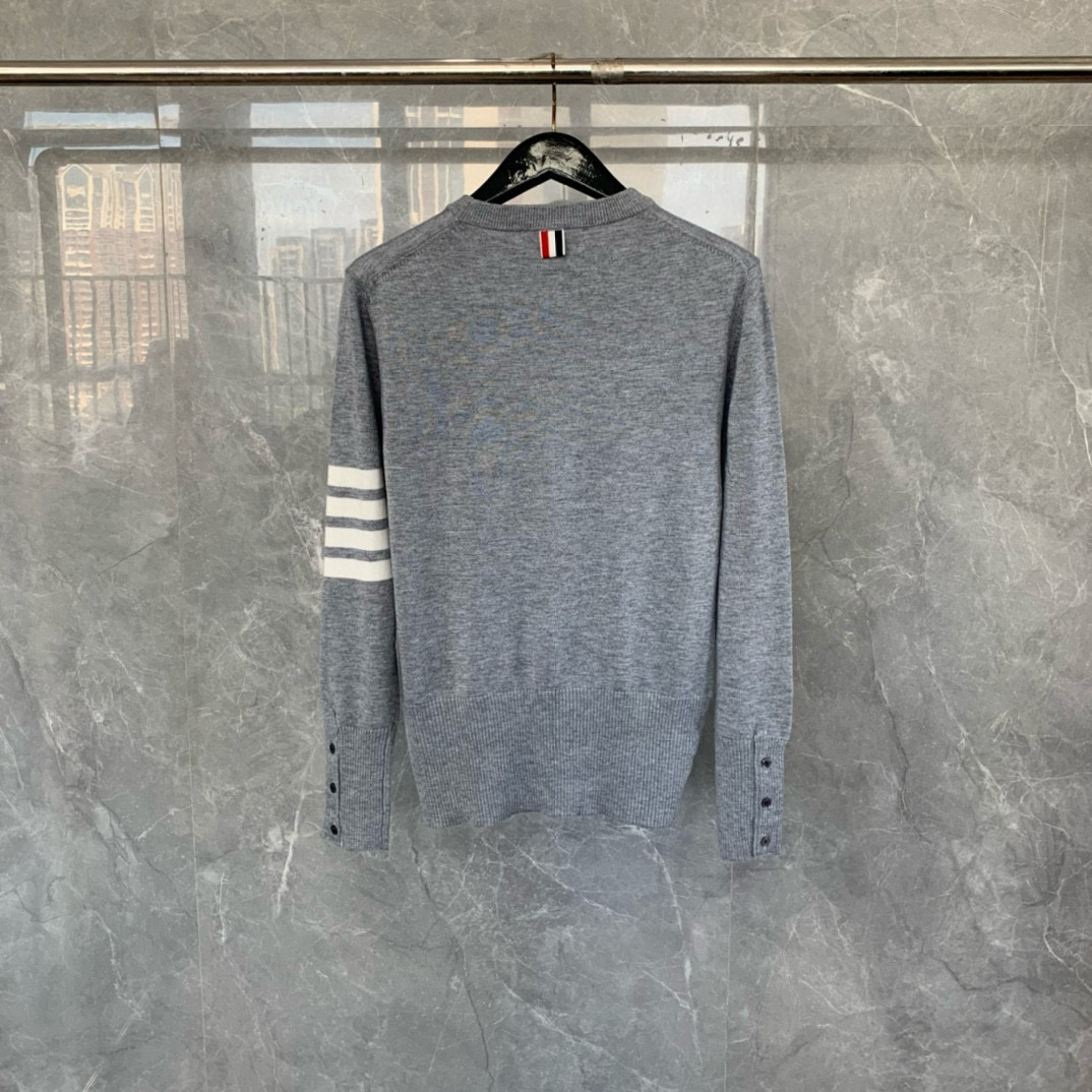 Thom Browne 톰브라운 스틱맨 라운드넥 울 니트 스웨터 12