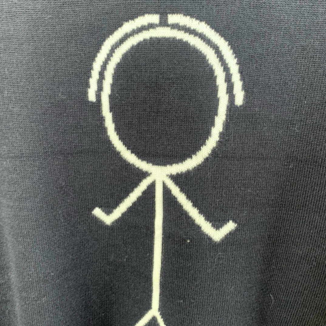 Thom Browne 톰브라운 스틱맨 라운드넥 울 니트 스웨터 9