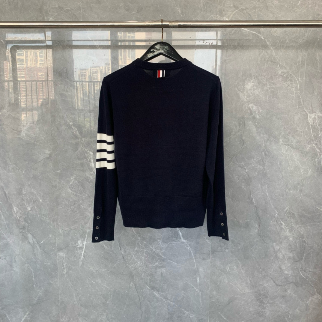 Thom Browne 톰브라운 스틱맨 라운드넥 울 니트 스웨터 12