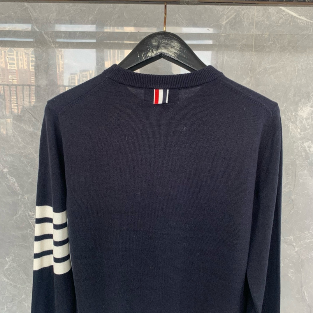 Thom Browne 톰브라운 스틱맨 라운드넥 울 니트 스웨터 13