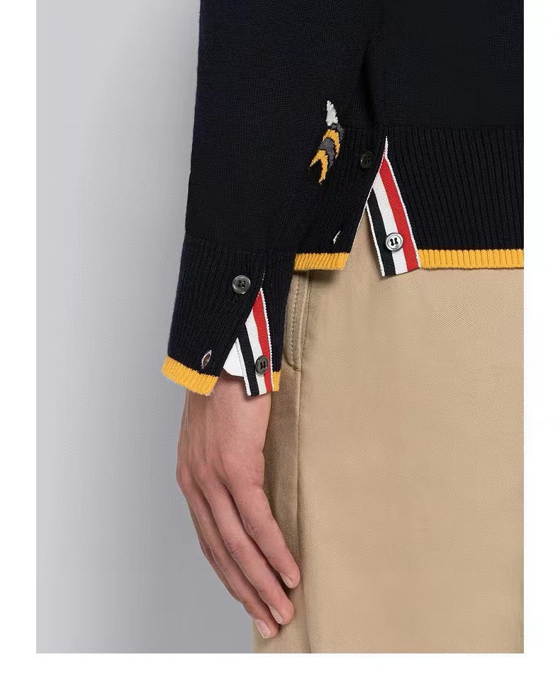 Thom Browne 톰브라운 TB23 FW 비즈 앤 버드 크루넥 니트 스웨터 6