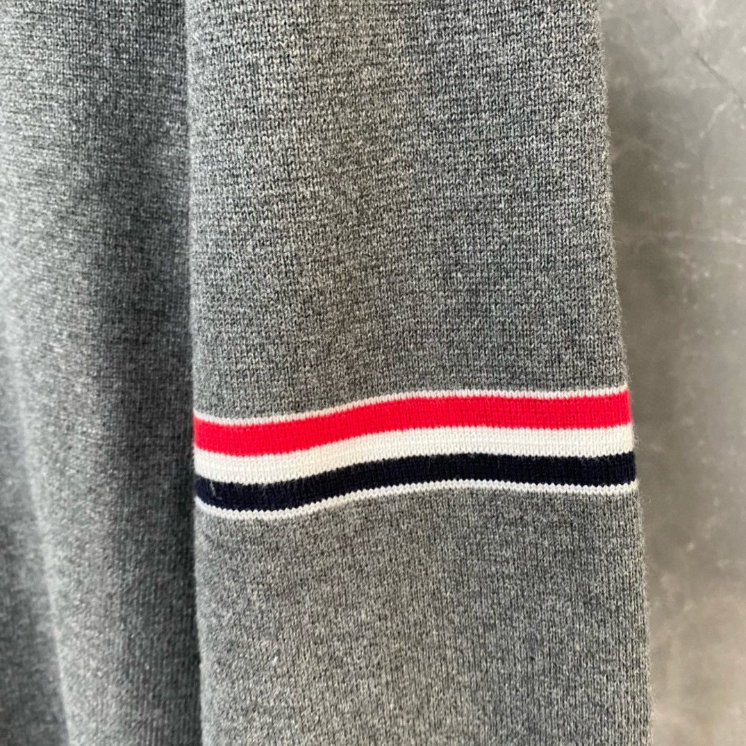Thom Browne 톰브라운 TB23/FW 삼색 배색 라운드넥 니트 스웨터 19
