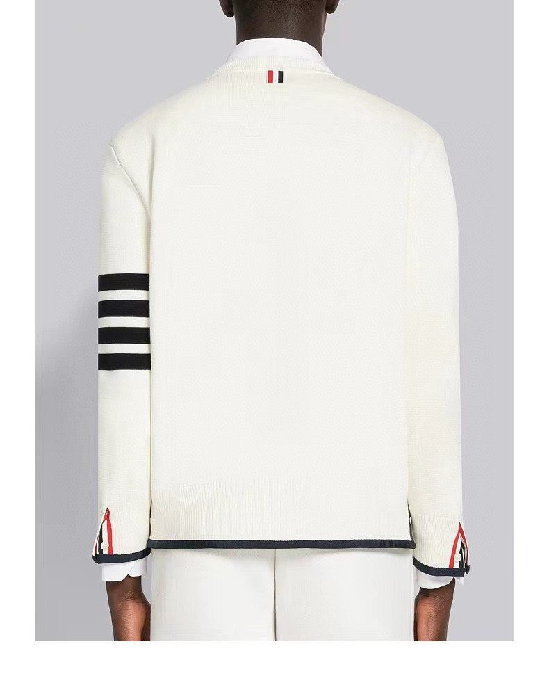 Thom Browne 톰브라운 TB23/FW 가슴 포켓 라운드넥 니트 스웨터 4