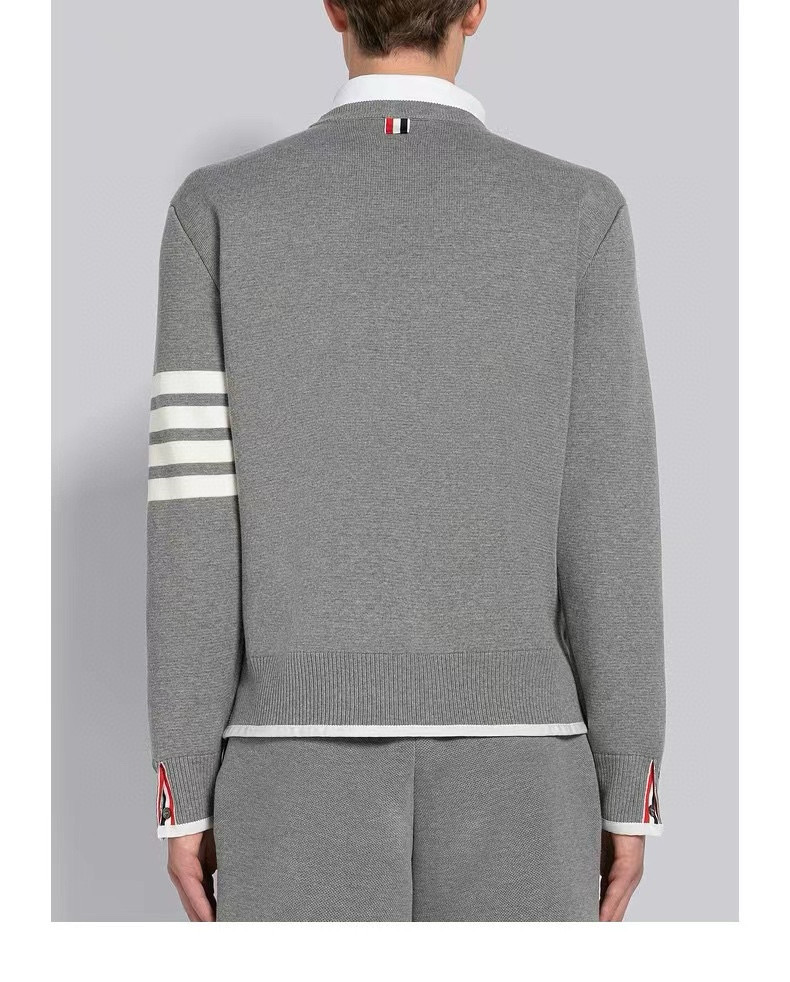 Thom Browne 톰브라운 TB23/FW 가슴 포켓 라운드넥 니트 스웨터 3