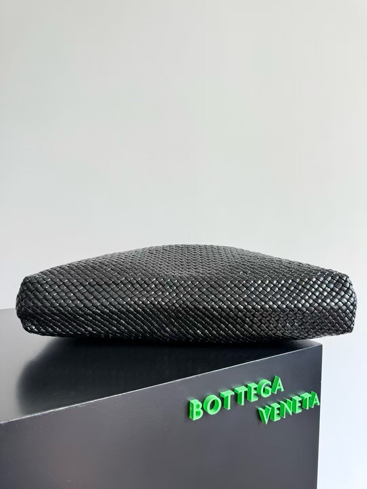  Bottega Veneta Tosca Hop Intrecciato 보테가 베네타 토스카 홉 인트레치아토 바치 위빙 호보백 블랙 54cm 2