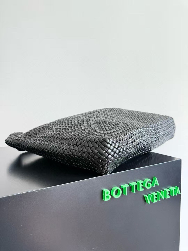  Bottega Veneta Tosca Hop Intrecciato 보테가 베네타 토스카 홉 인트레치아토 바치 위빙 호보백 블랙 54cm 3