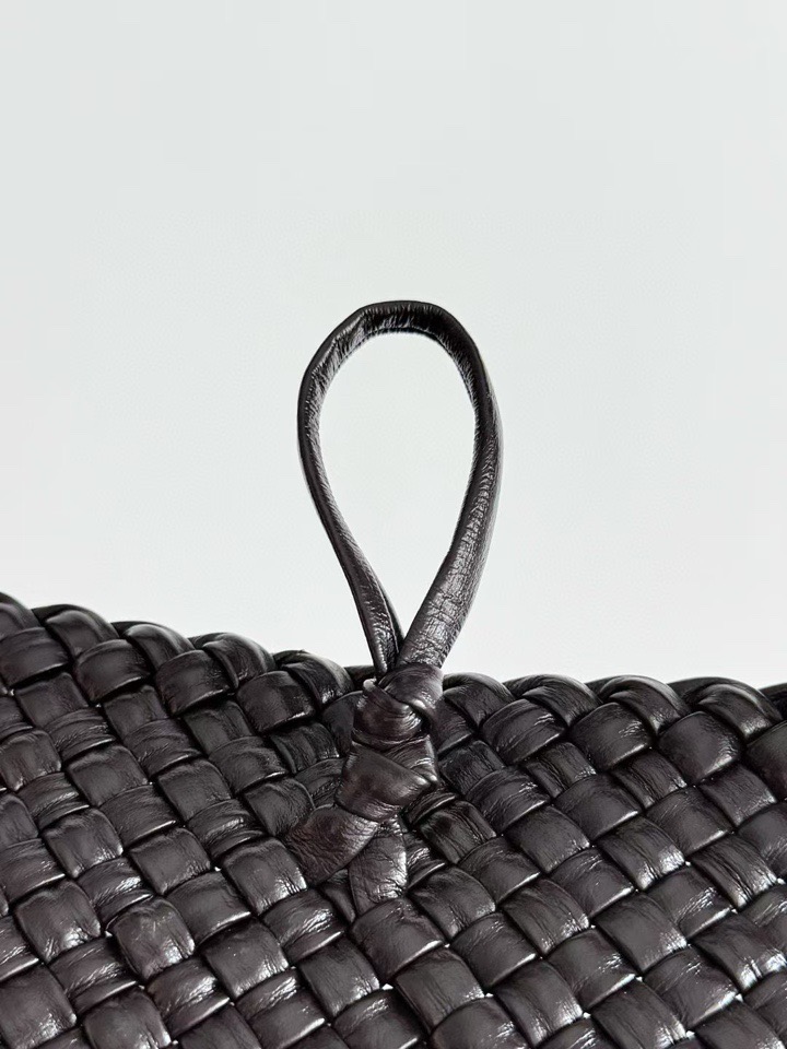 Bottega Veneta Tosca Hop Intrecciato 보테가 베네타 토스카 홉 인트레치아토 바치 위빙 호보백 다크브라운 54cm 4