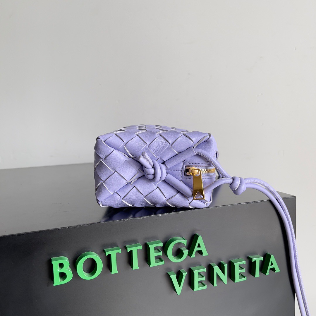 BOTTEGA VENETA 보테가베네타 보테가 베네타 인트레치아토 루프 카메라백 라일락 3
