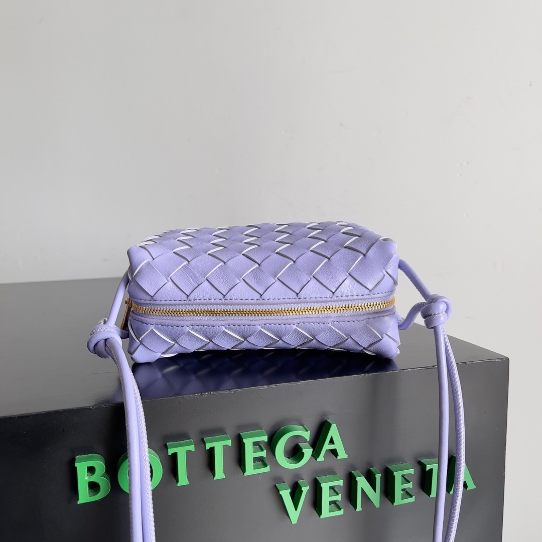 BOTTEGA VENETA 보테가베네타 보테가 베네타 인트레치아토 루프 카메라백 라일락 4