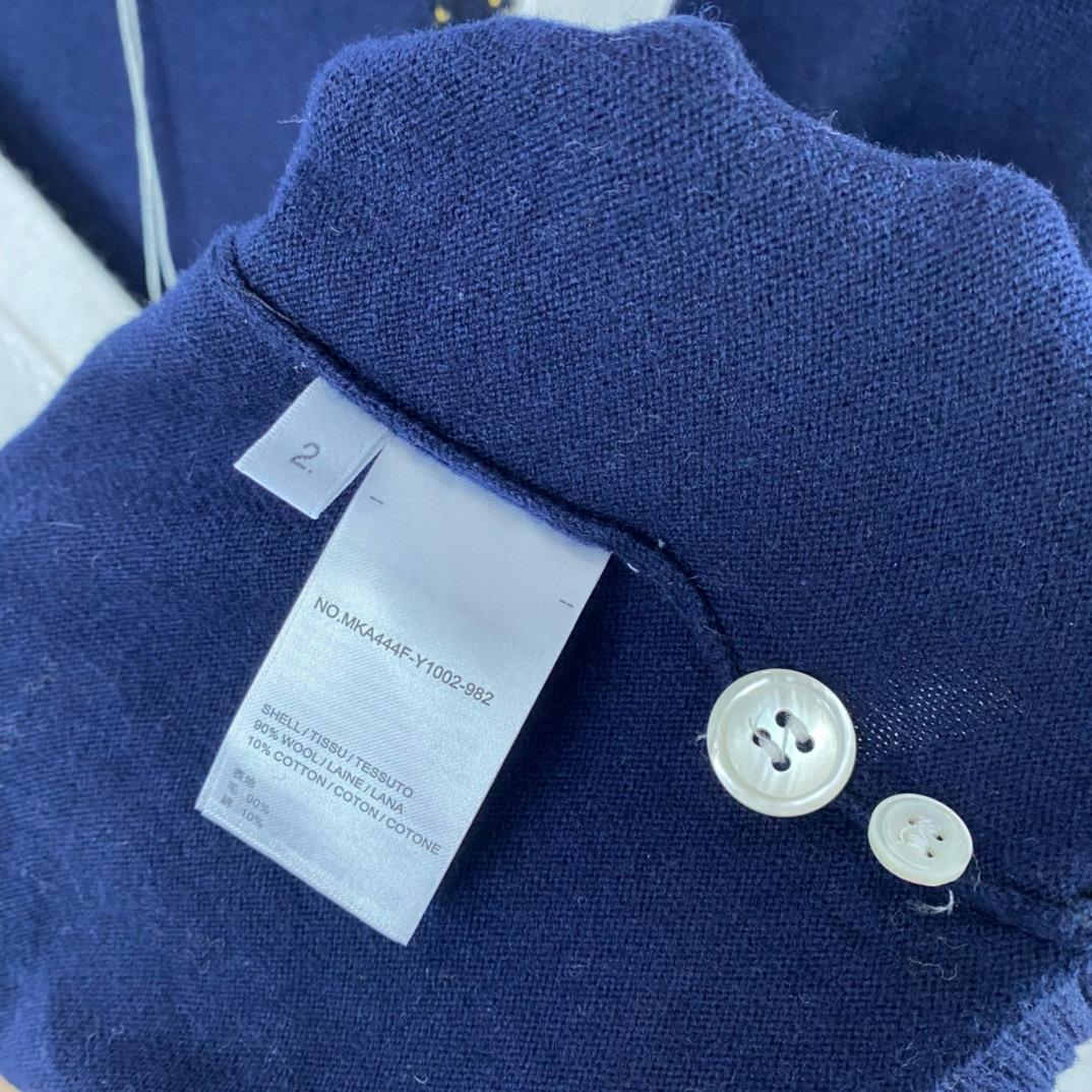 Thom Browne 톰브라운 TB23/FW 벌 자수 배색 가디건 6