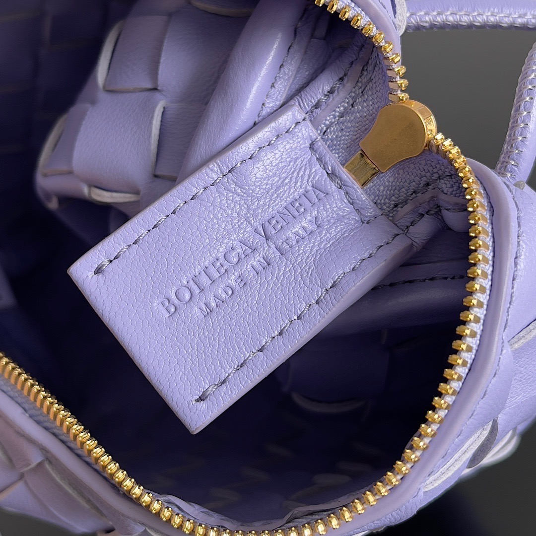 BOTTEGA VENETA 보테가베네타 보테가 베네타 인트레치아토 루프 카메라백 라일락 8