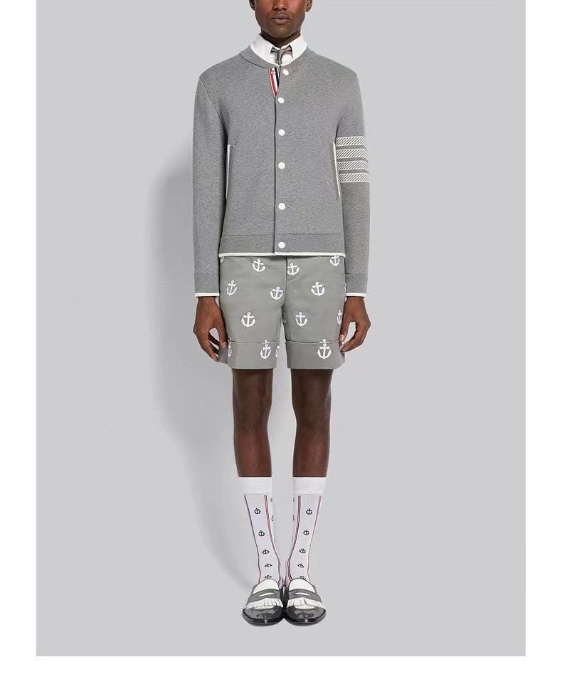 Thom Browne 톰브라운 TB23 FW 앵커 자수 니트 가디건 5