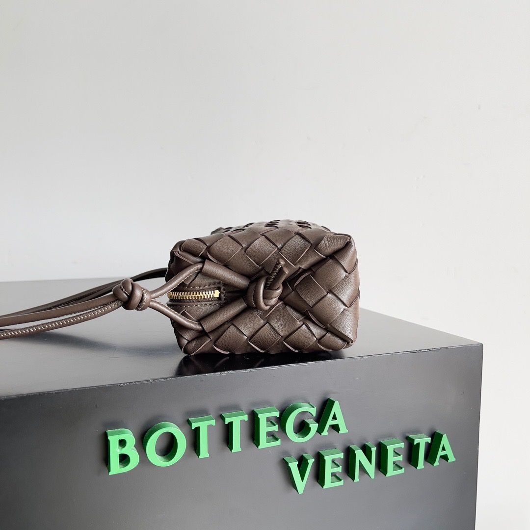 BOTTEGA VENETA 보테가베네타 보테가 베네타 인트레치아토 루프 카메라백 브라운 8