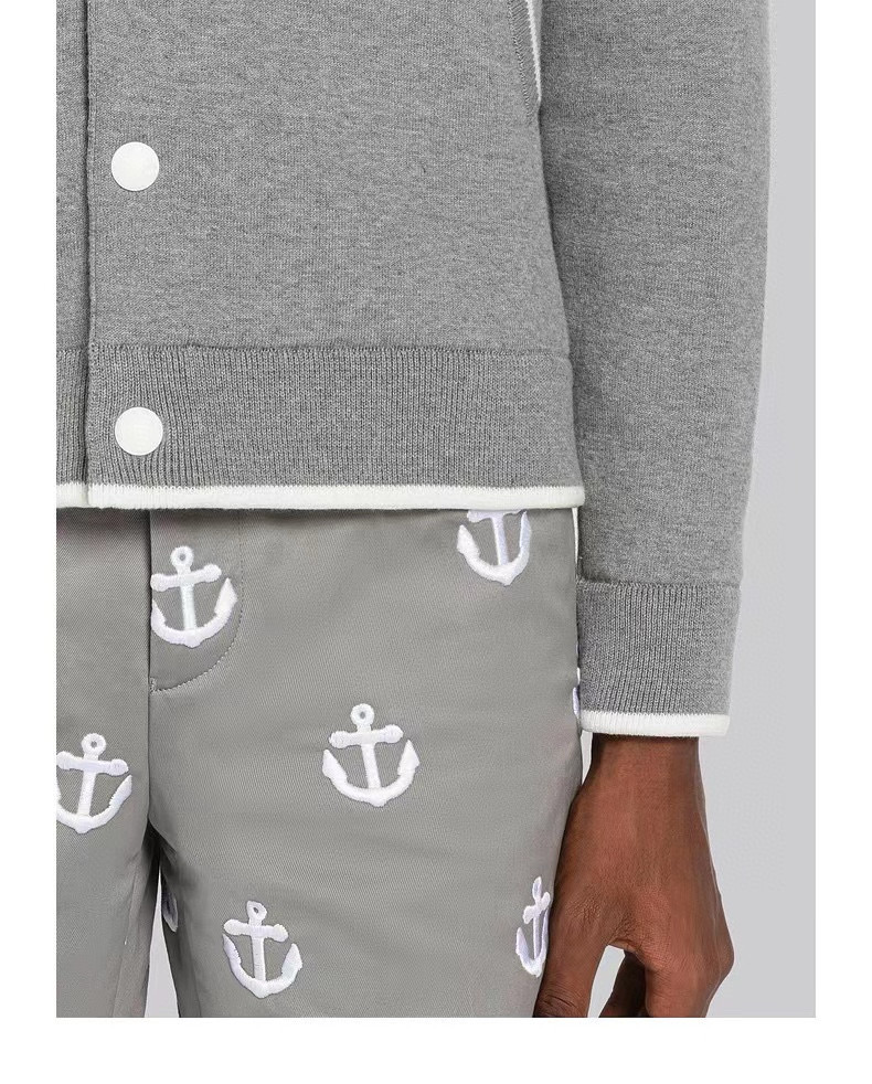 Thom Browne 톰브라운 TB23 FW 앵커 자수 니트 가디건 6