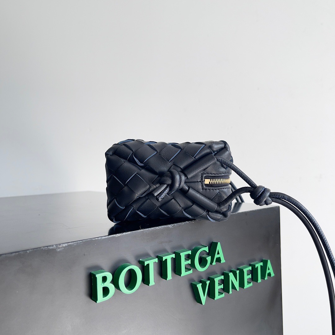 BOTTEGA VENETA 보테가베네타 루프 인트레치아토 카메라백 네이비 8