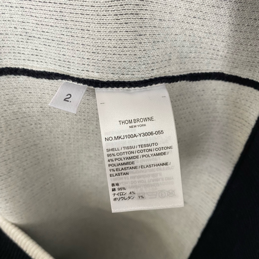 Thom Browne 톰브라운 TB23 FW 앵커 자수 니트 가디건 7