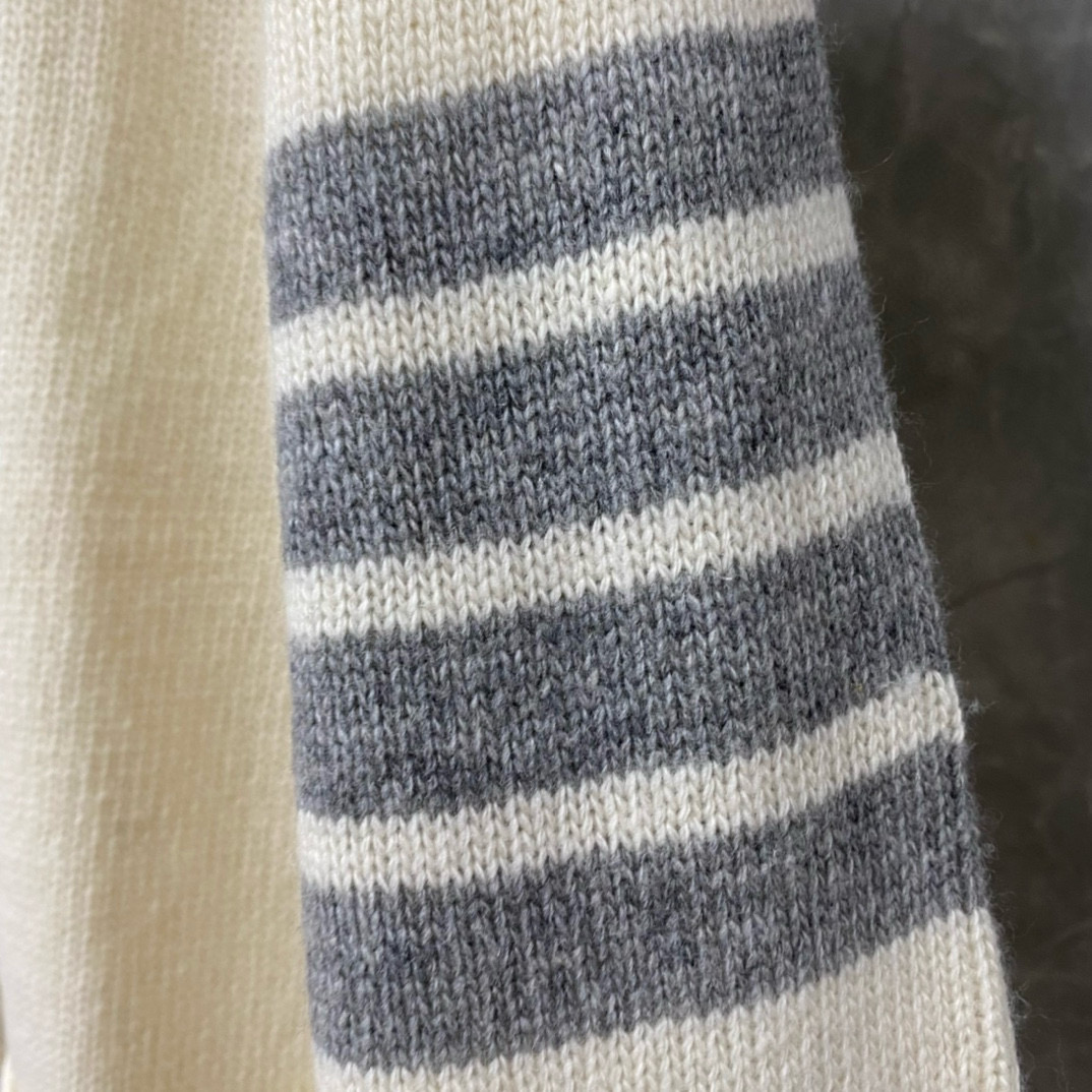 Thom Browne 톰브라운 컬러블록 울 가디건 13