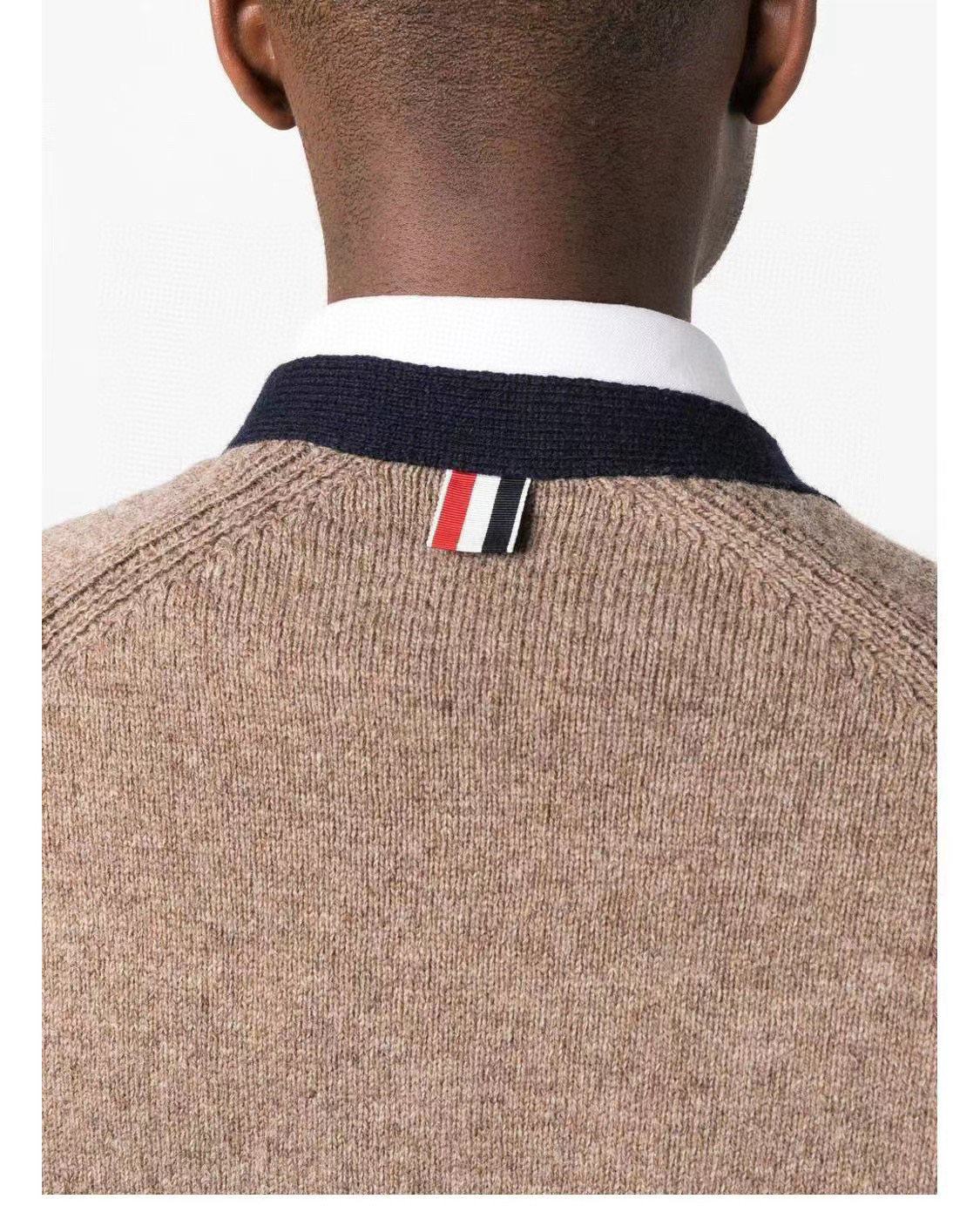 Thom Browne 톰브라운 컬러블록 울 가디건 4