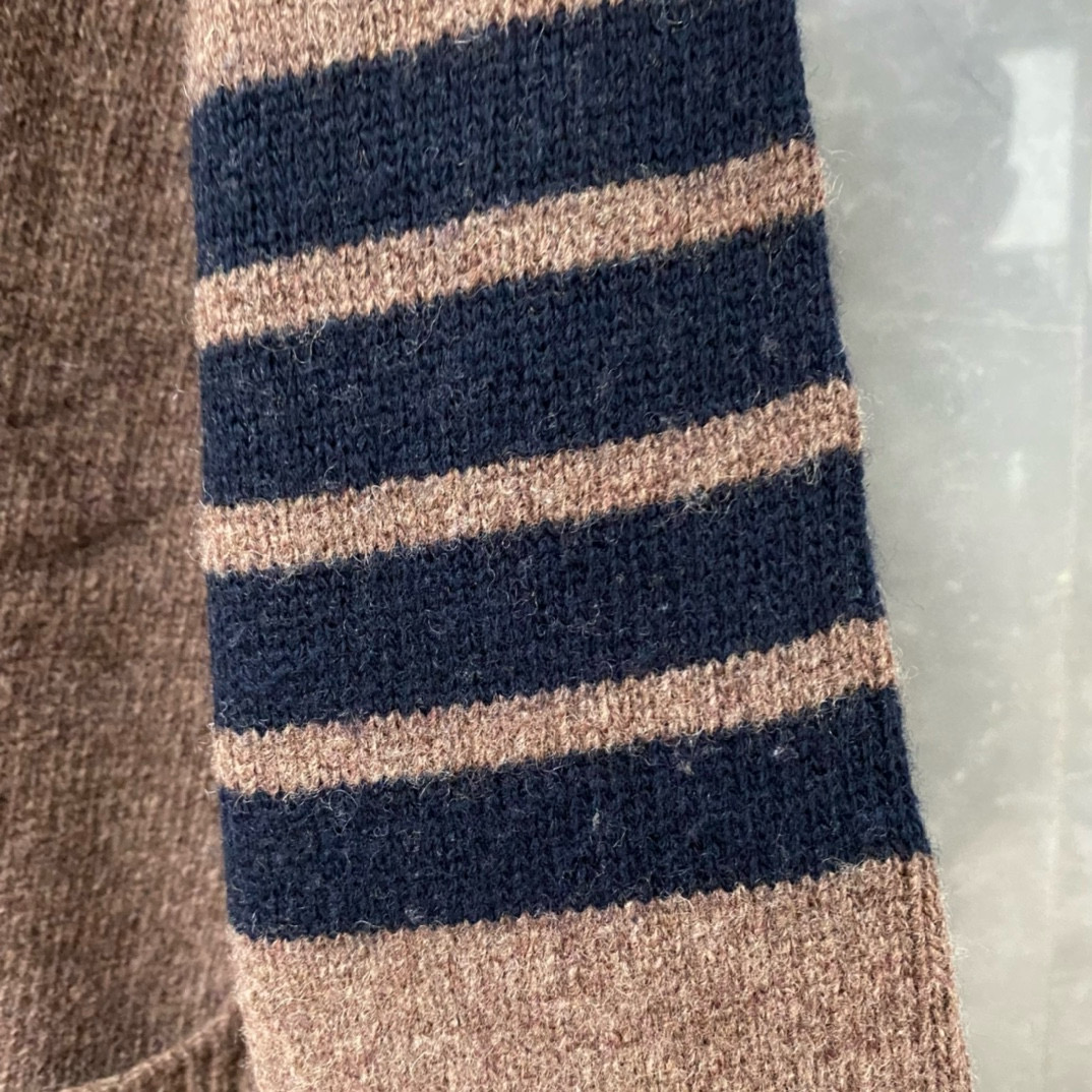 Thom Browne 톰브라운 컬러블록 울 가디건 9