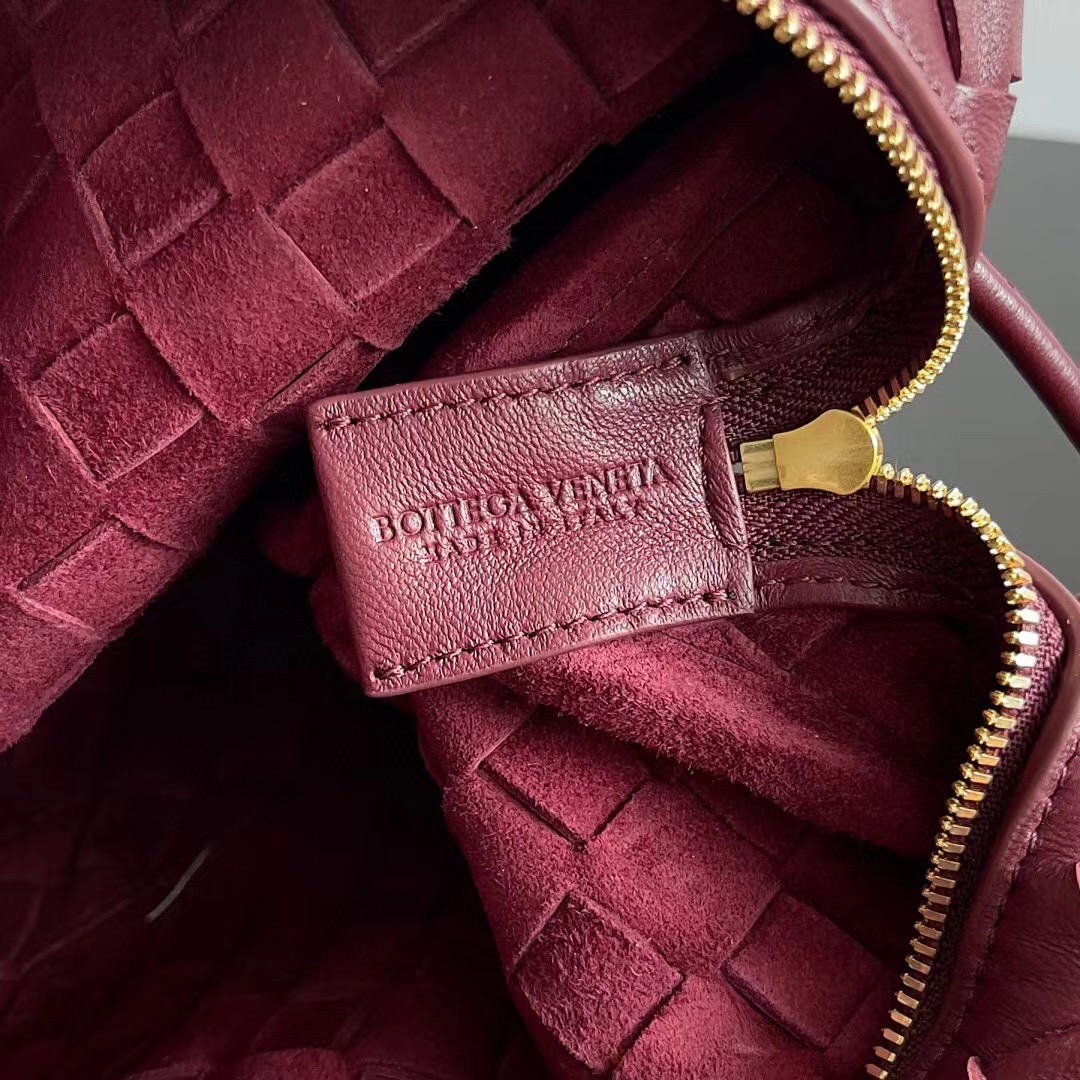 BOTTEGA VENETA 보테가베네타 보테가 베네타 인트레치아토 루프 카메라백 와인 7