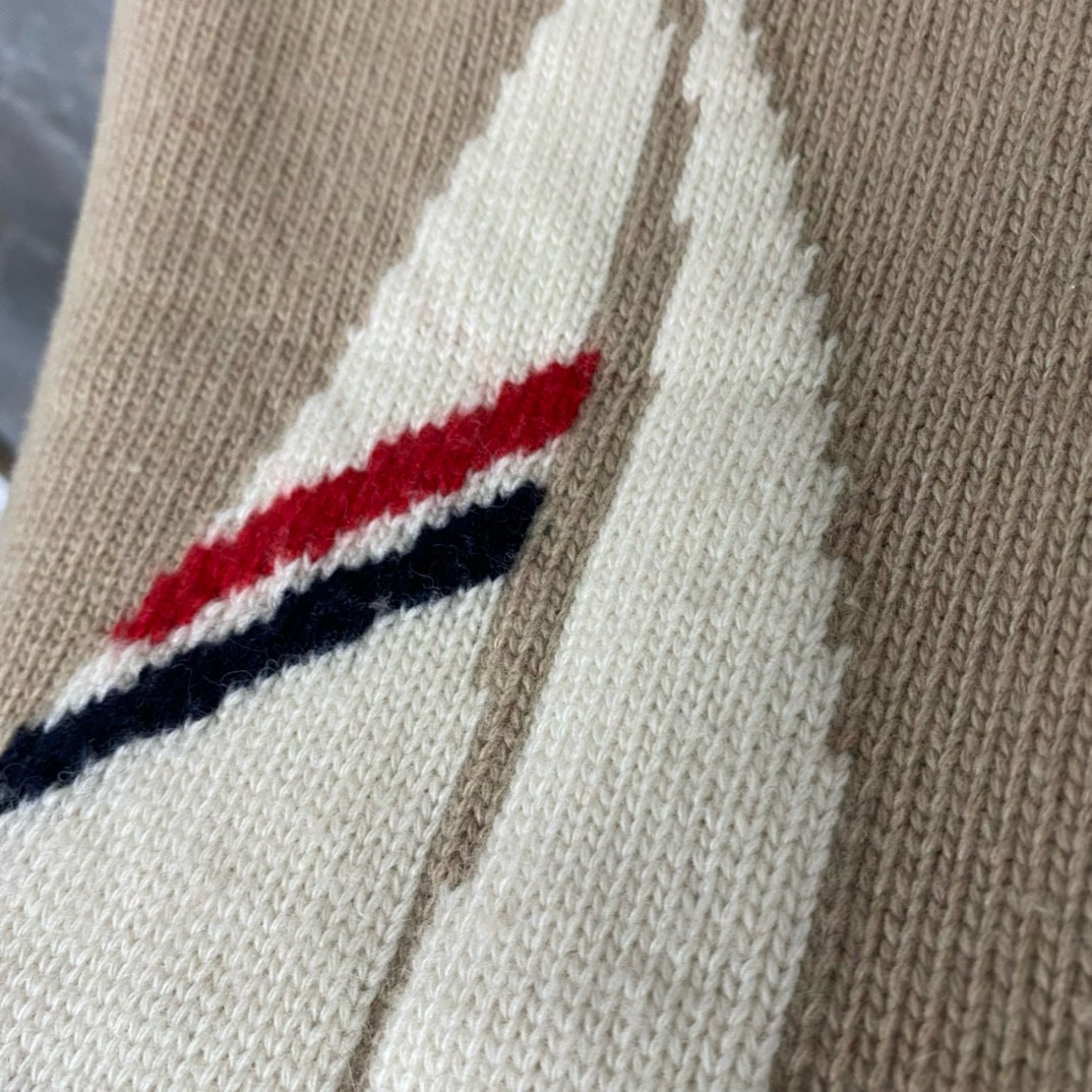 Thom Browne 톰브라운 세일보트 인타르시아 울 후드 집업 니트 15